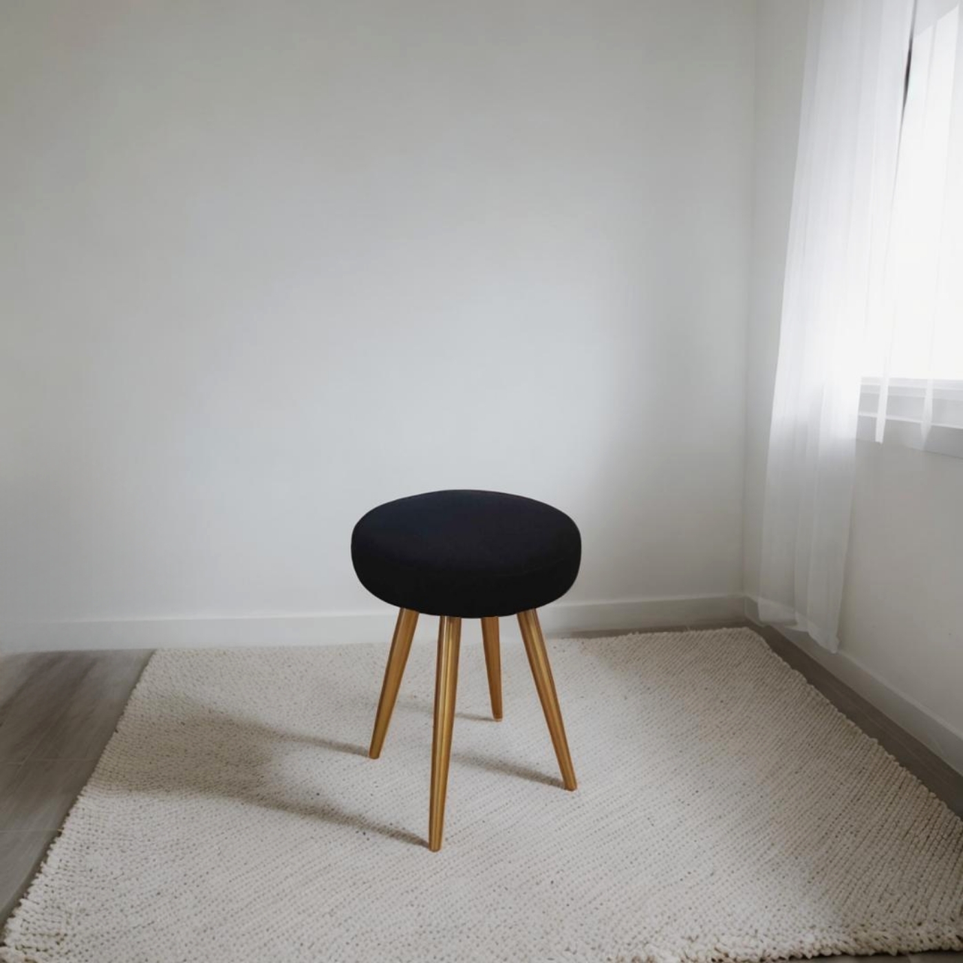 Taboret gold do kuchni